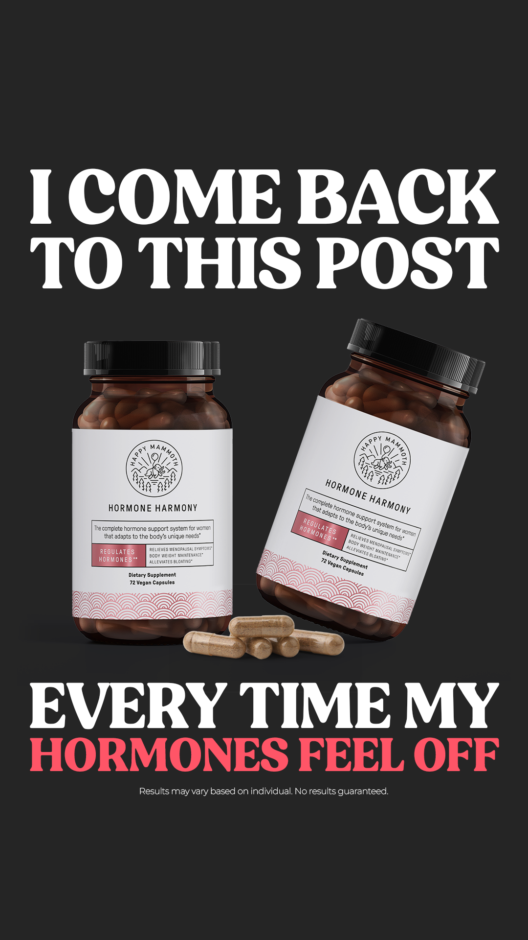 Happy Mammoth EU Facebook ad: Weight, mood and face all are better [FAST]