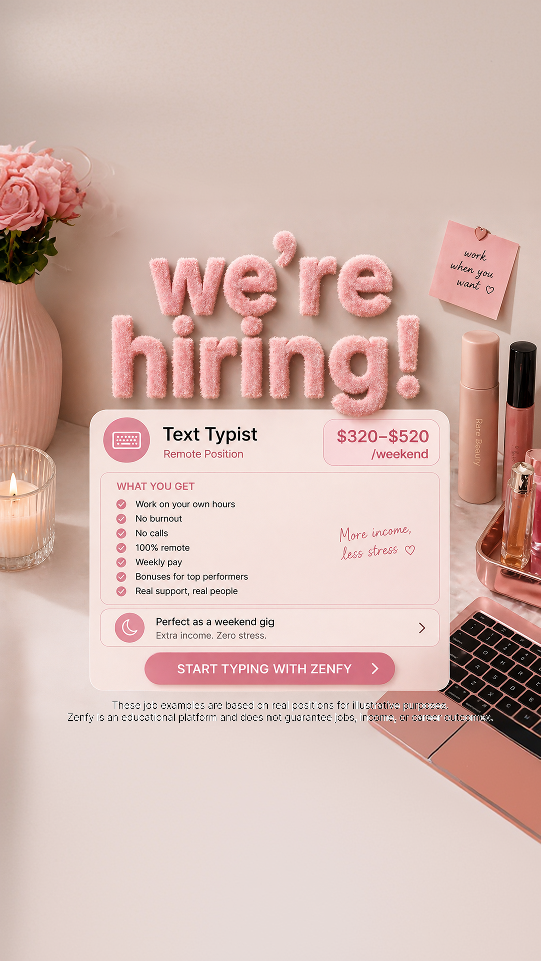 Megan Brooks - Career Advisor Facebook ad: Apply now!