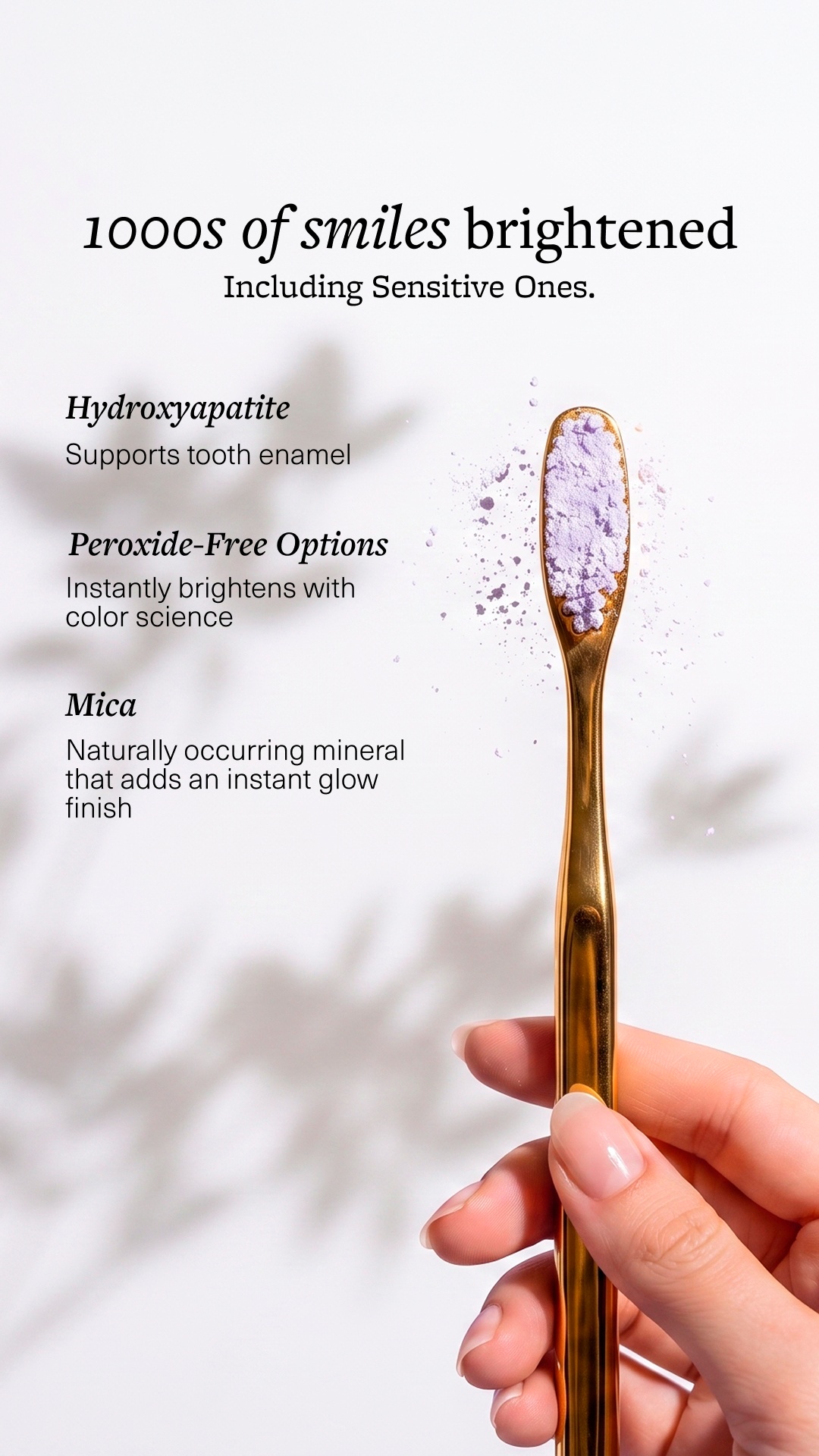 SNOW Teeth Whitening Facebook ad