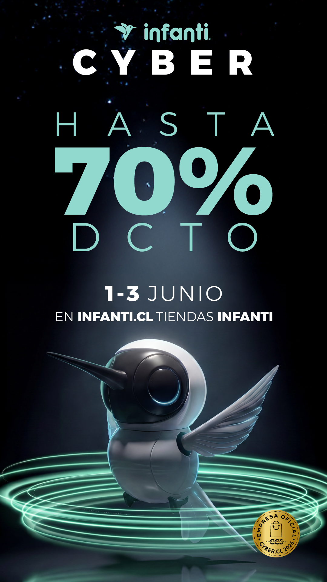 Tienda Infanti Chile Facebook ad