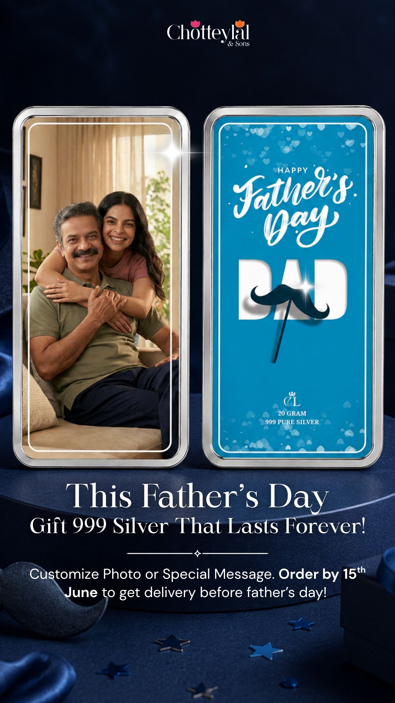 Chotteylal and Sons Facebook ad