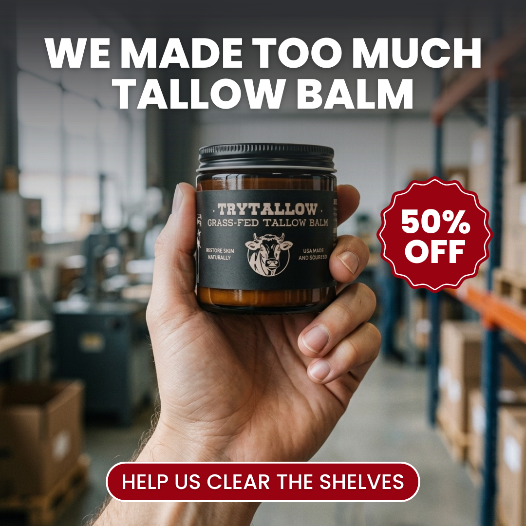 TryTallow - Natural Skincare Facebook ad
