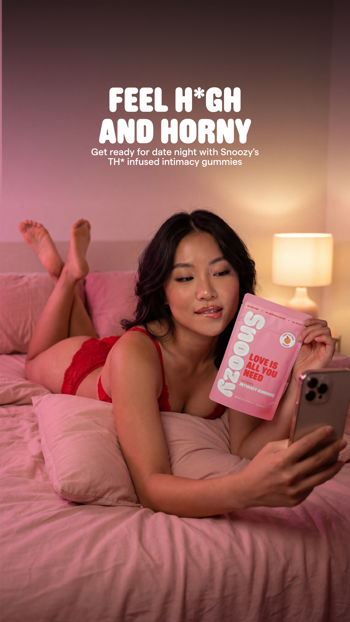 Snoozy Love Facebook ad from Feb 11, 2026