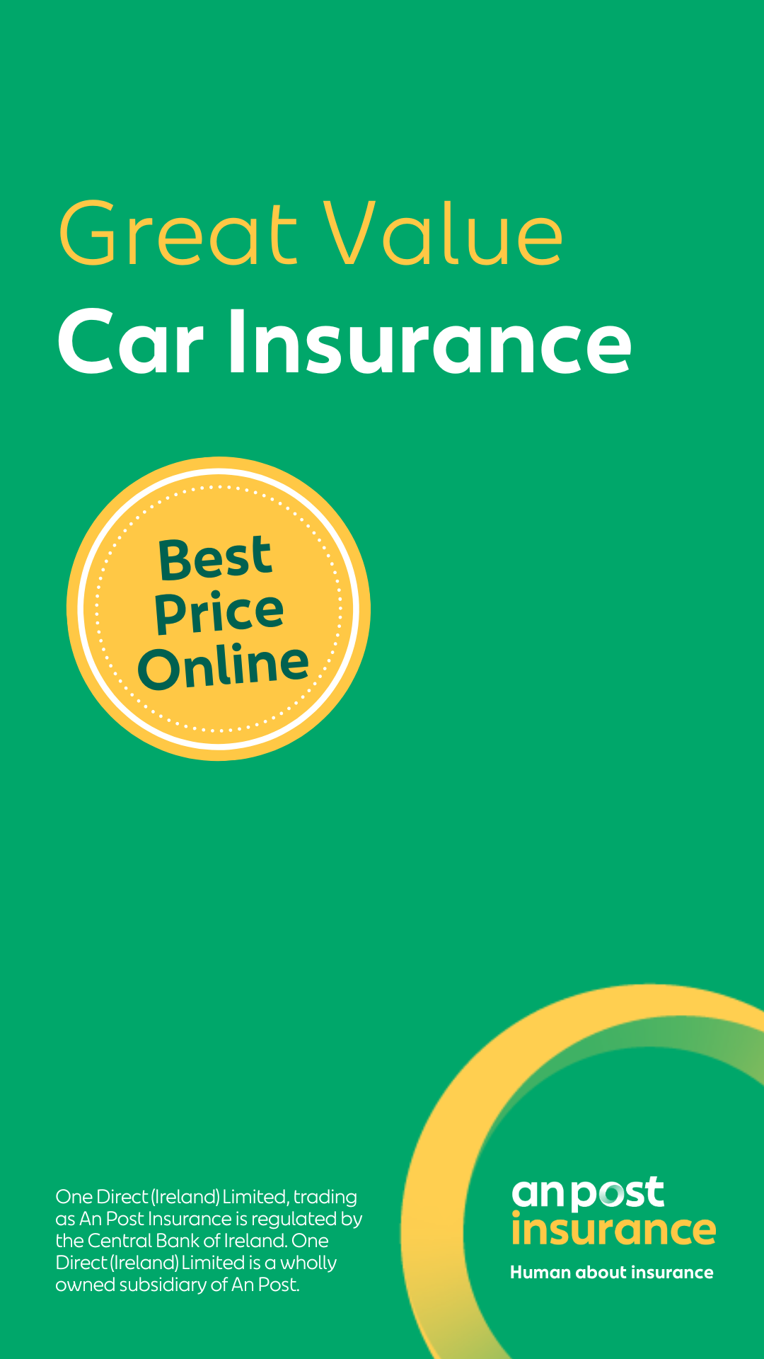 An Post Insurance Facebook ad