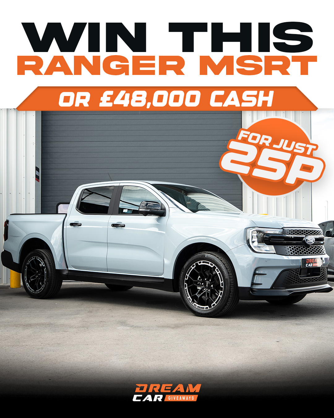 Dream Car Giveaways Facebook ad