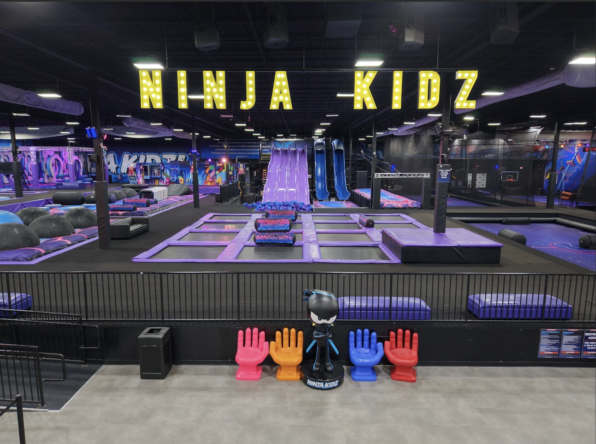 Ninja Kidz Action Parks - Ryze Parks Facebook ad