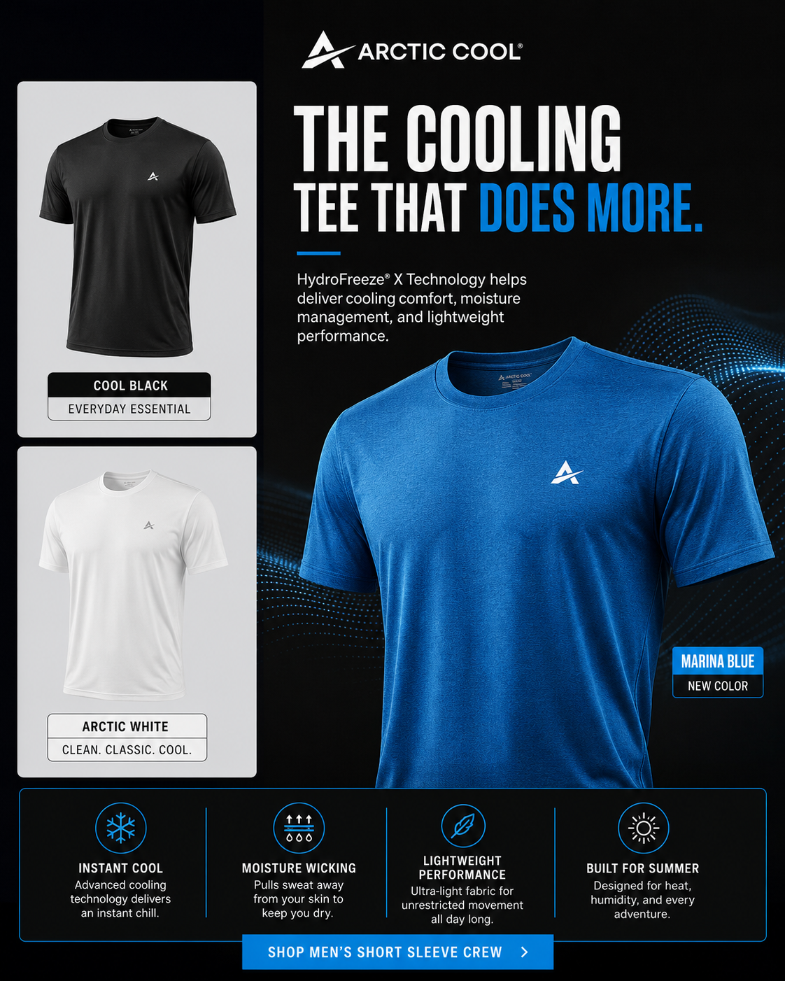 Arctic Cool Facebook ad
