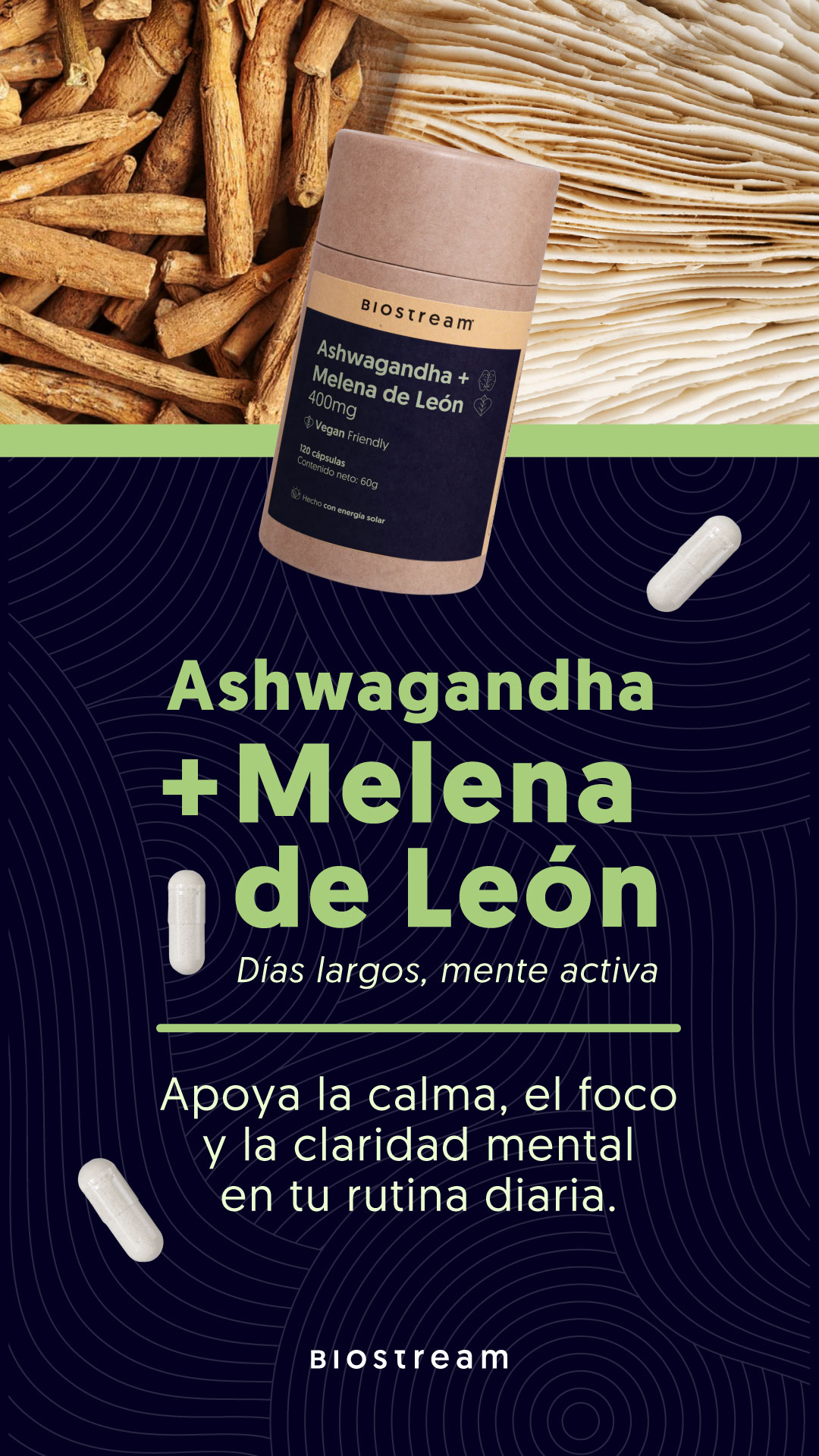 Biostream Facebook ad