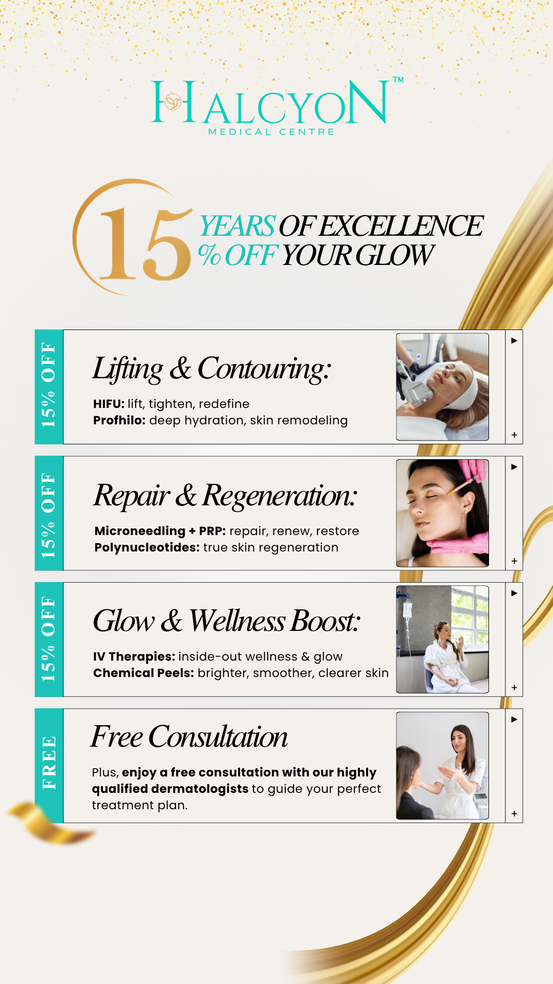 Halcyon Medical Centre Facebook ad