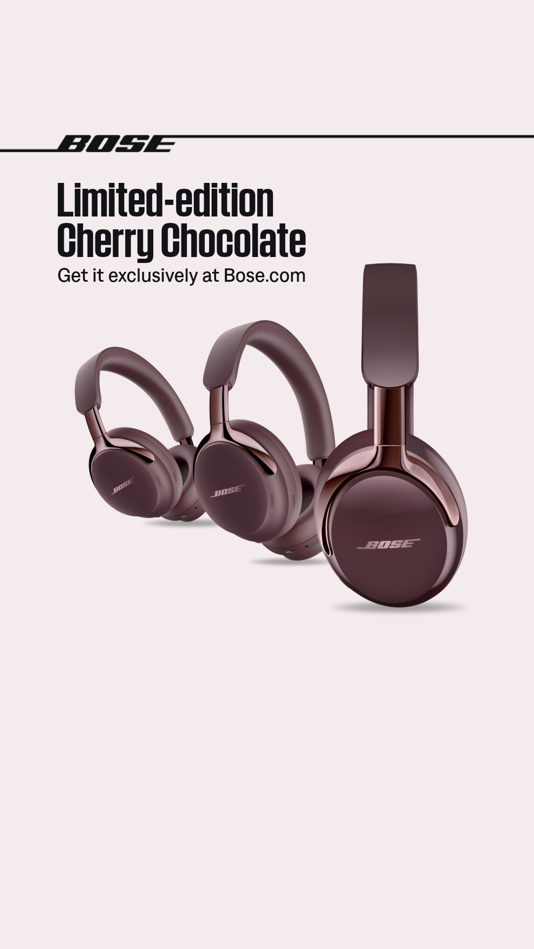 Bose Facebook ad