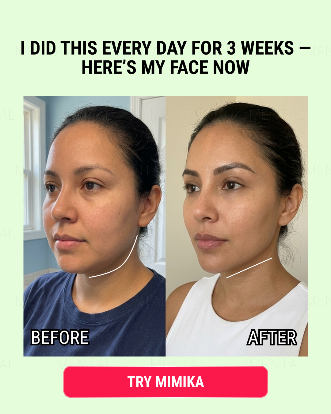 Mimika - Face Yoga Exercises Facebook ad