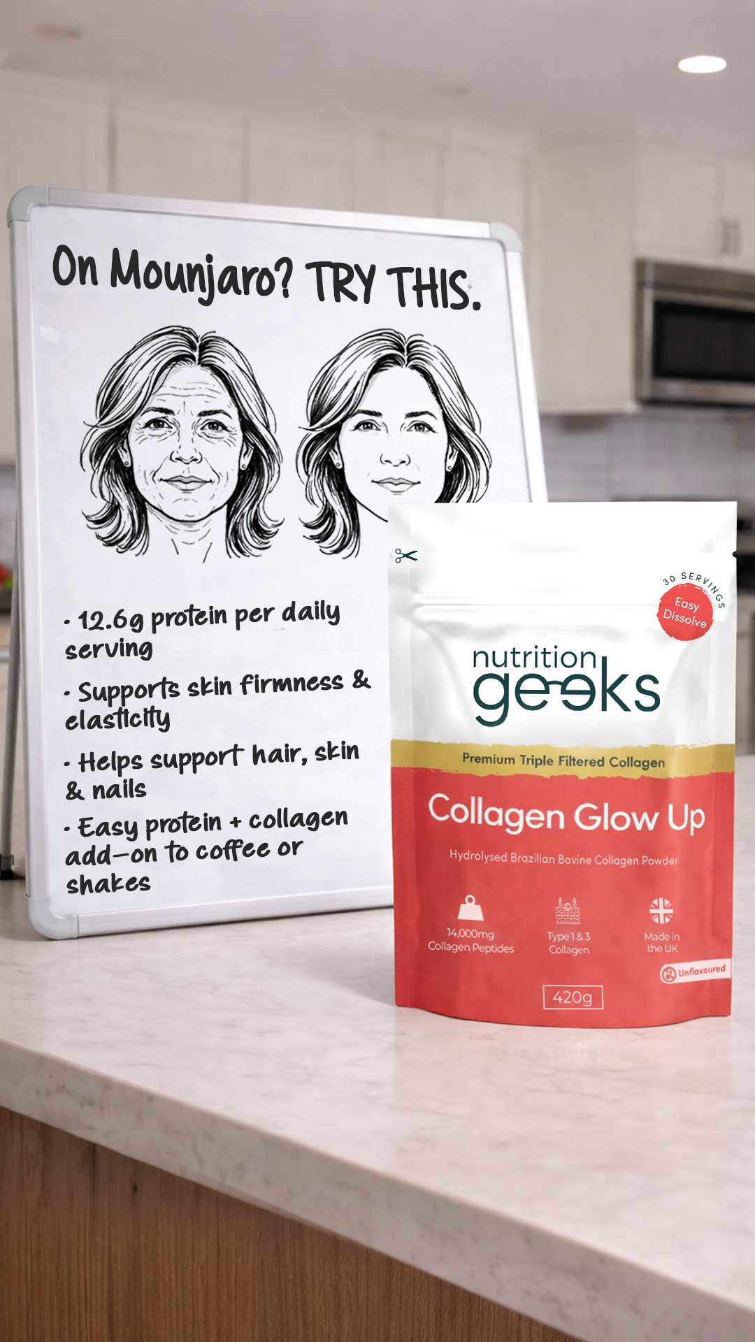 Nutrition Geeks Facebook ad
