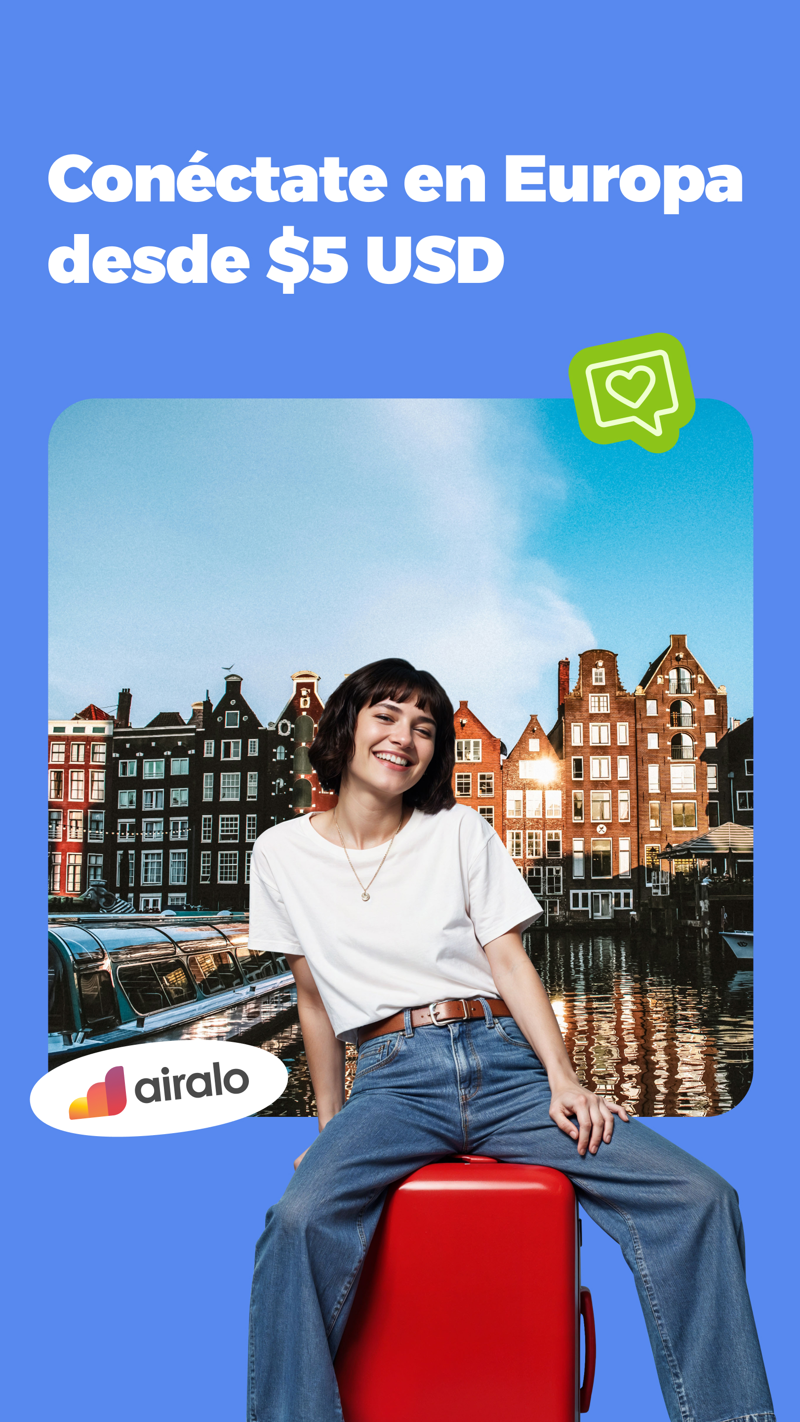 Airalo Global eSIM Store Facebook ad