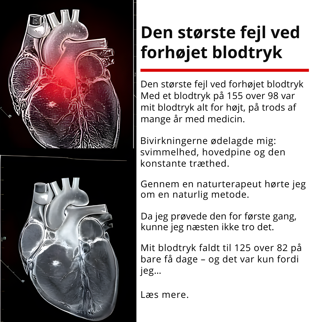 HelseNytt Facebook ad: Hvorfor faldt hans blodtryk på bare 18 minutter? Svaret…