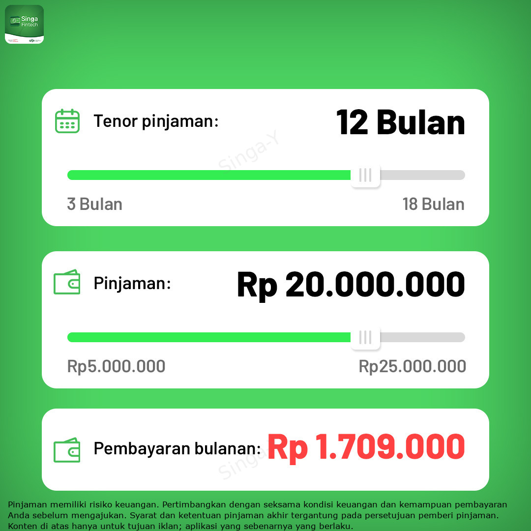 Singa Facebook ad: SINGA FINTECH - Digital Loans