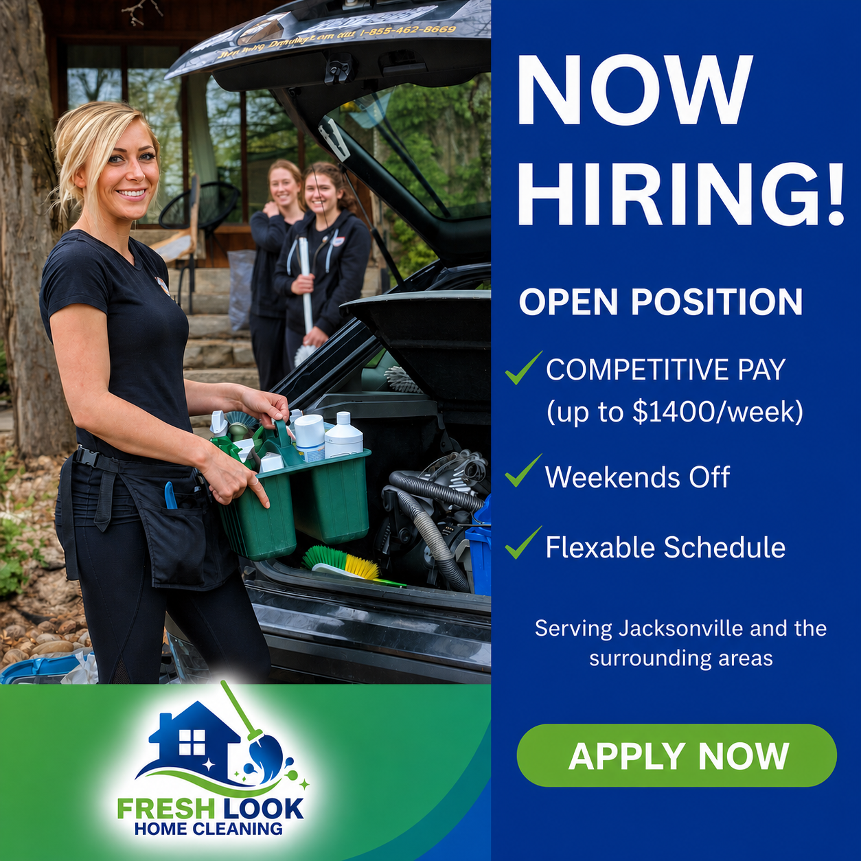 Fresh Look Home Cleaning Facebook ad