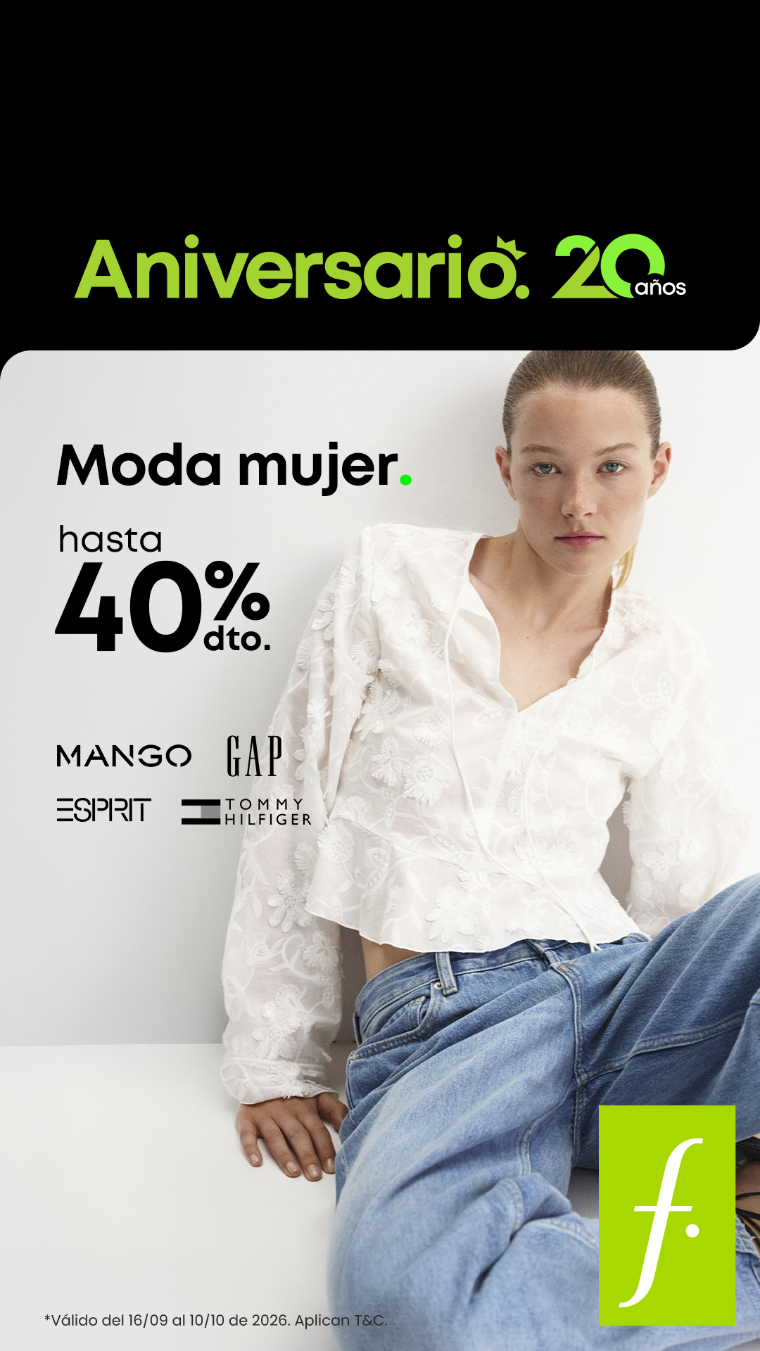 Falabella Colombia Facebook ad: Aniversario Falabella
