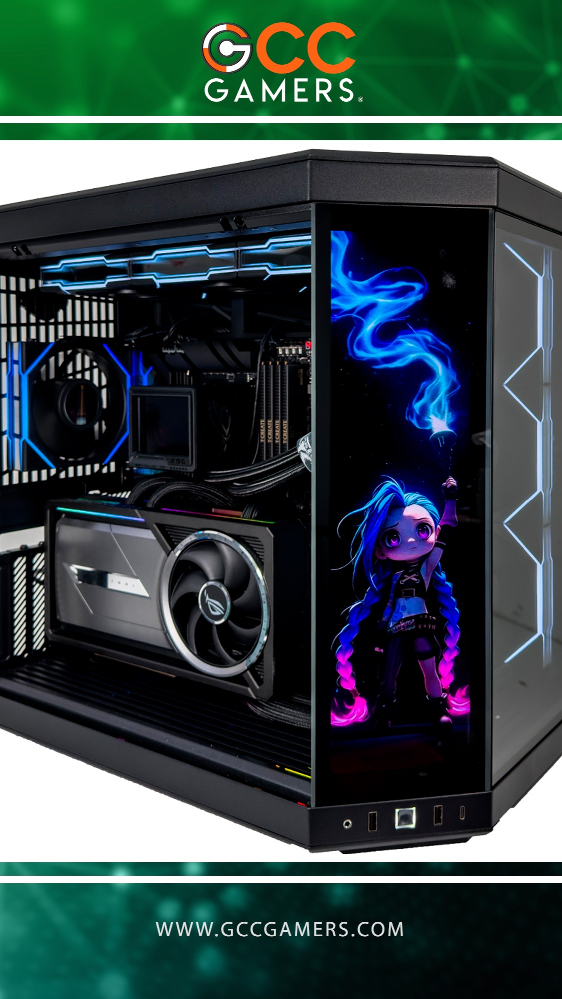 gccgamers_alain Facebook ad: Gaming PC Skellington @ 33,000.00 AED