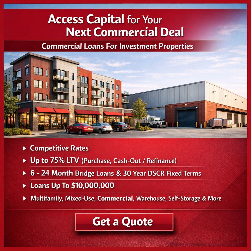 ACB Mortgage Solutions Facebook ad: Commercial Investment Property Loans