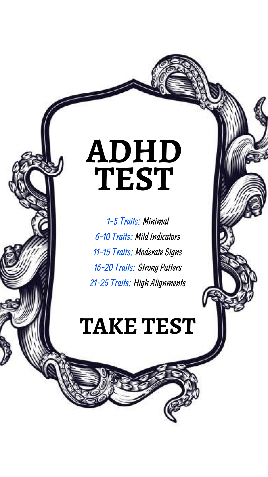 ADHD Clarity Test Facebook ad