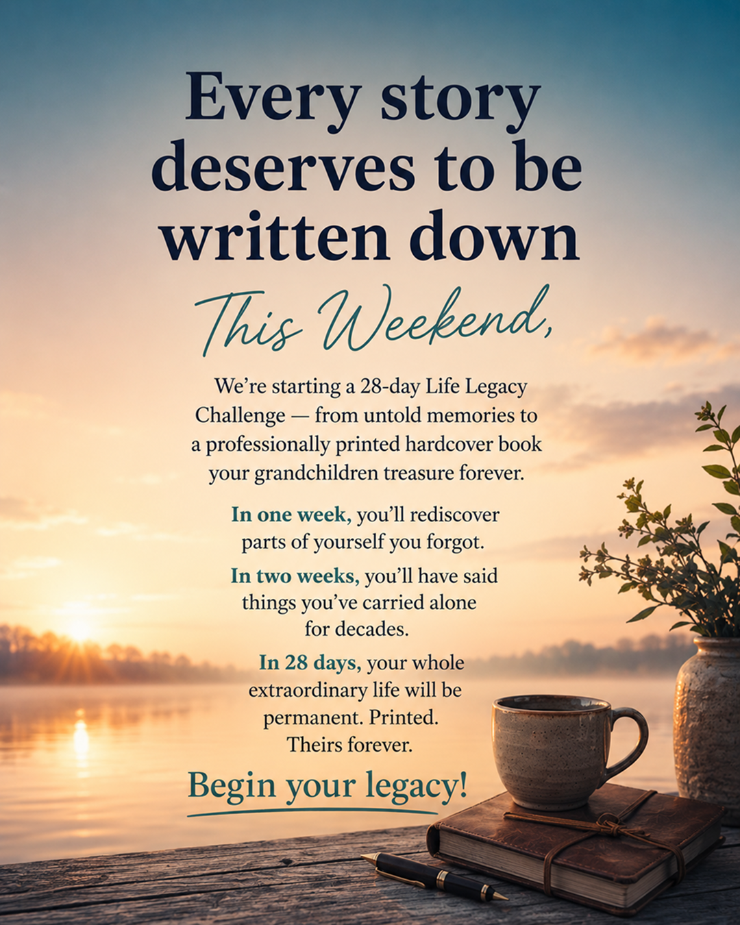 Memowrite Facebook ad