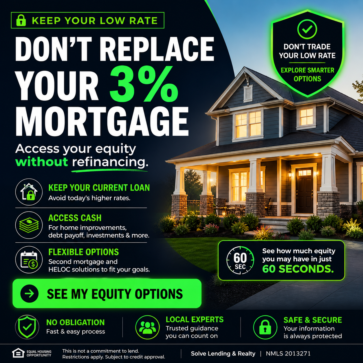 Solve Lending & Realty Facebook ad