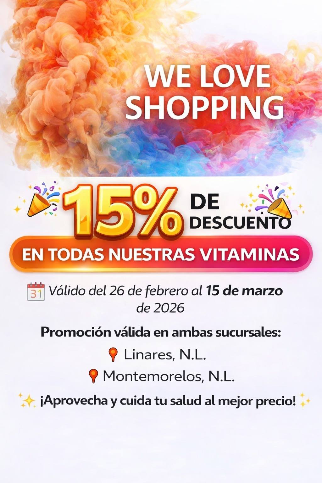 We Love Shopping Facebook ad
