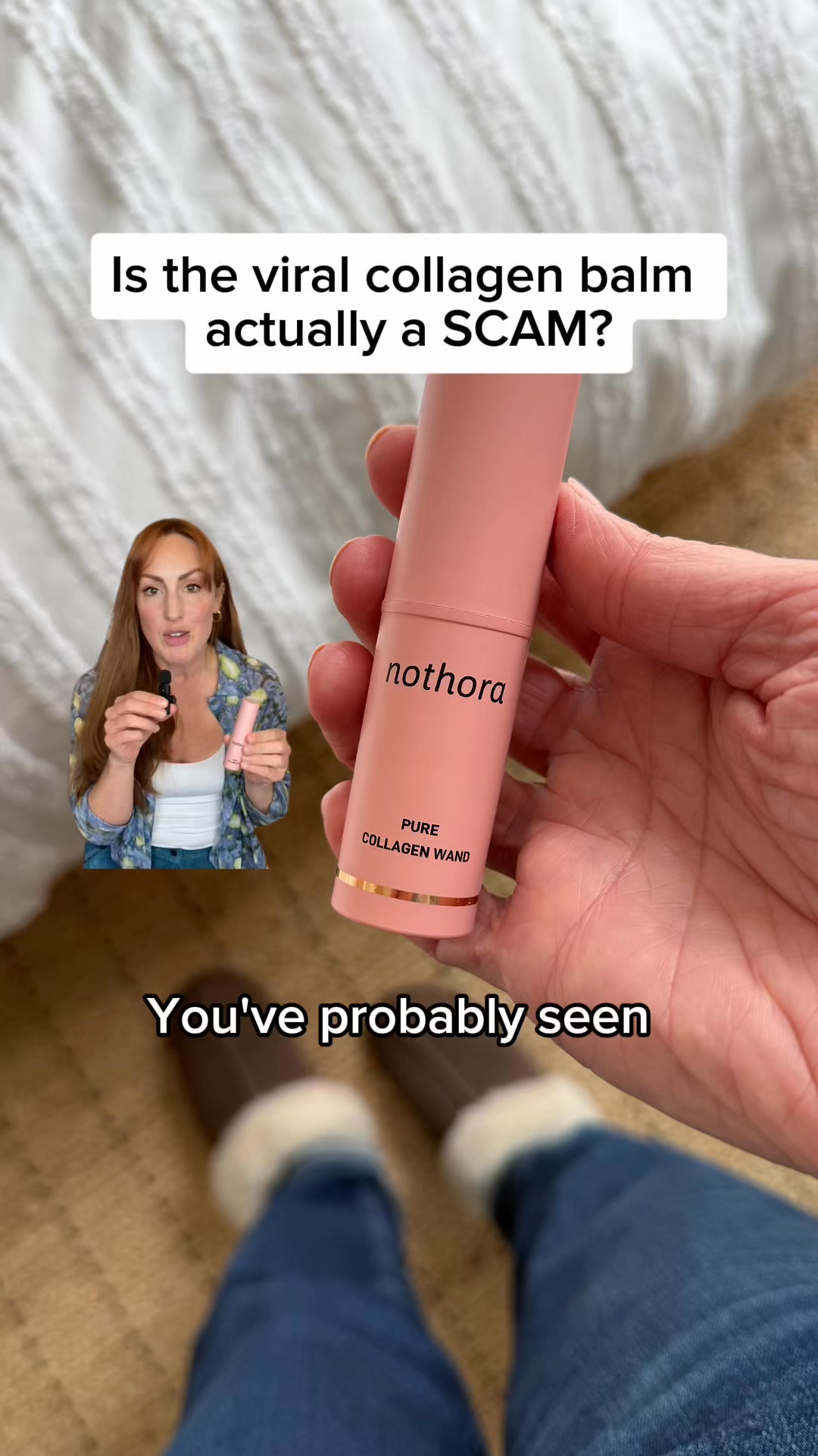 Lisa Bridge Presenter Facebook ad: The Best Solution for Eye Wrinkles