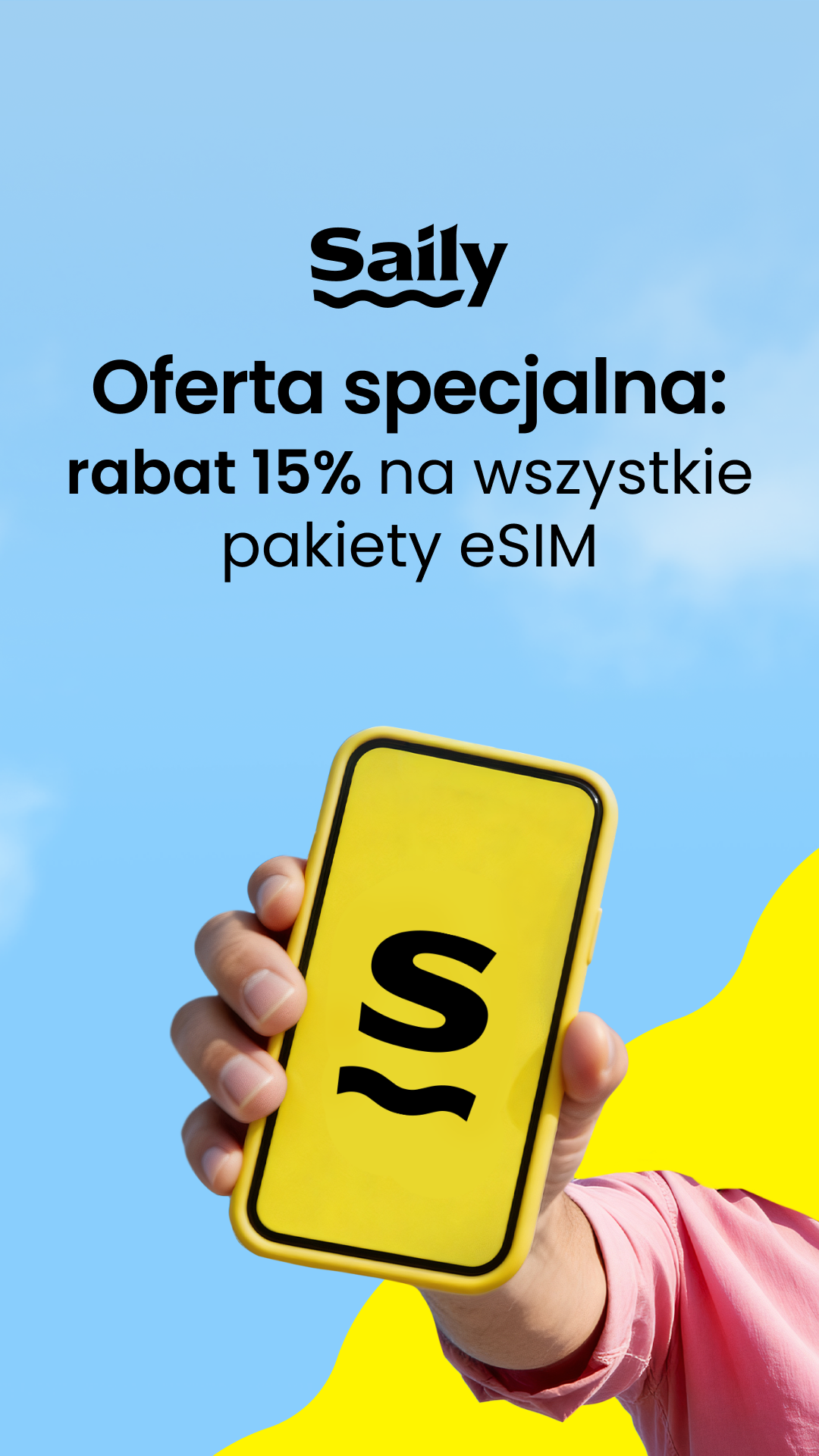 Saily Facebook ad