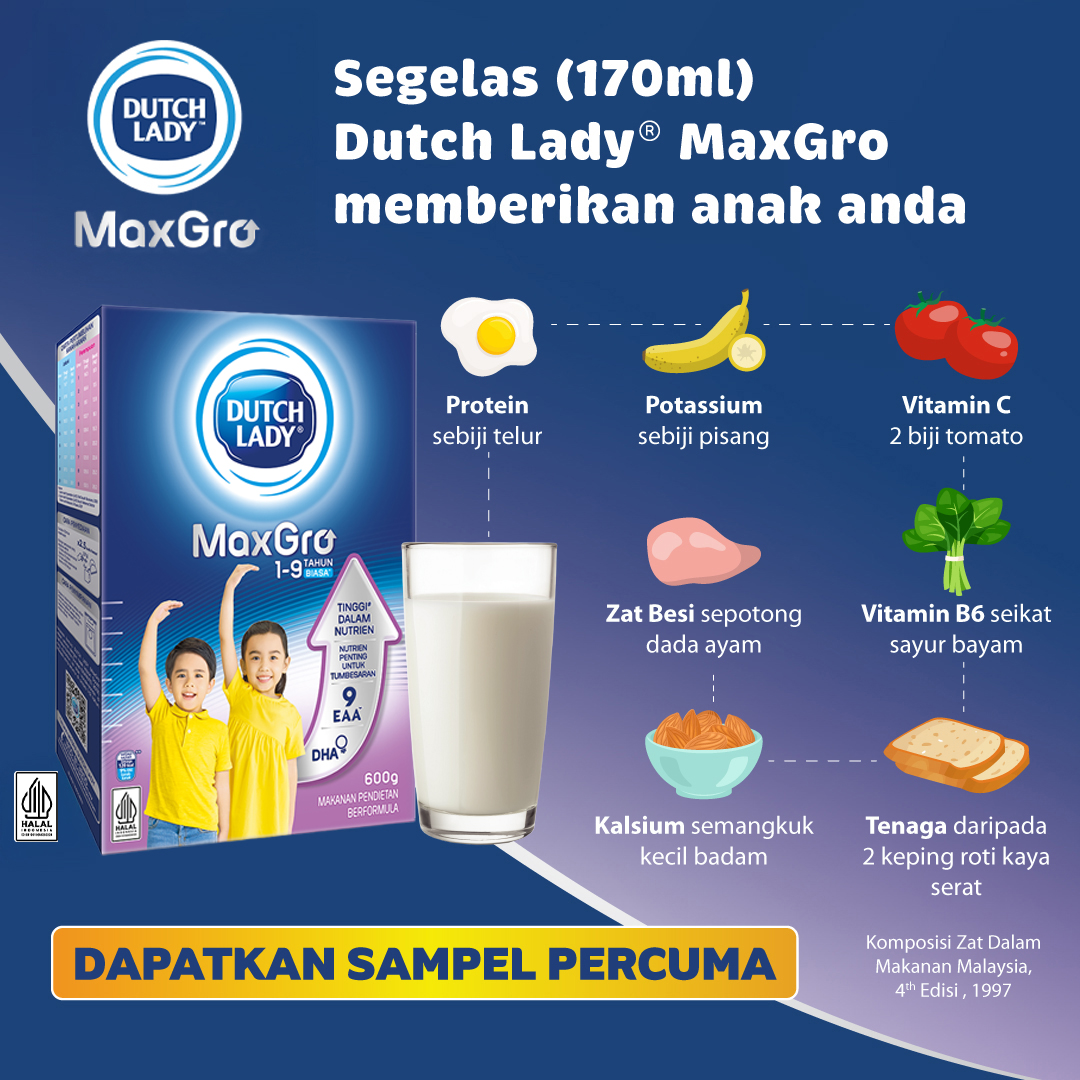 Dutch Lady Kids Nutrition Facebook ad