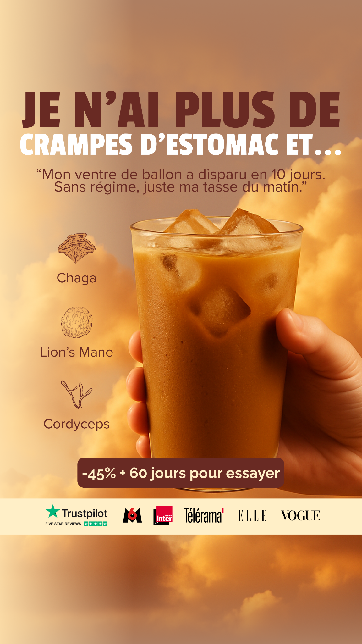 Bonjour Facebook ad