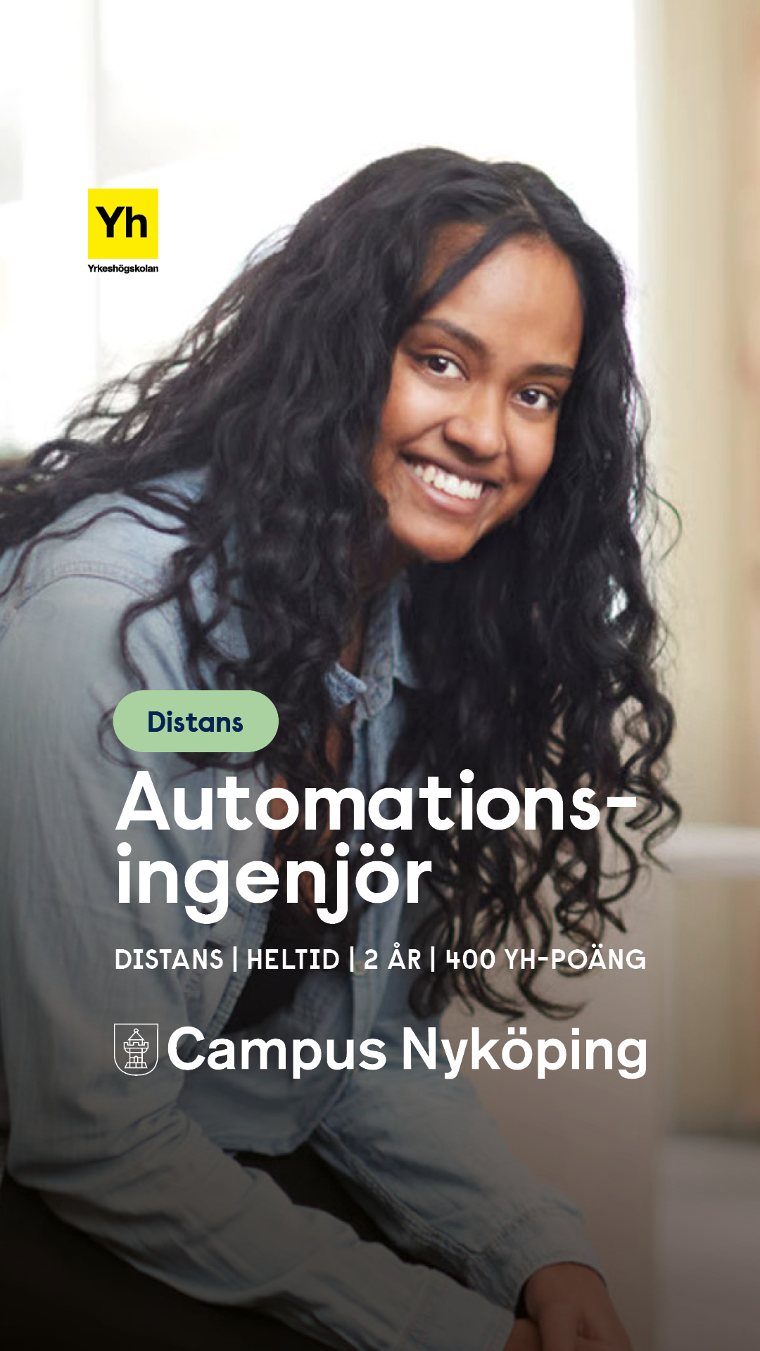 Campus Nyköping Facebook ad from Feb 2, 2026
