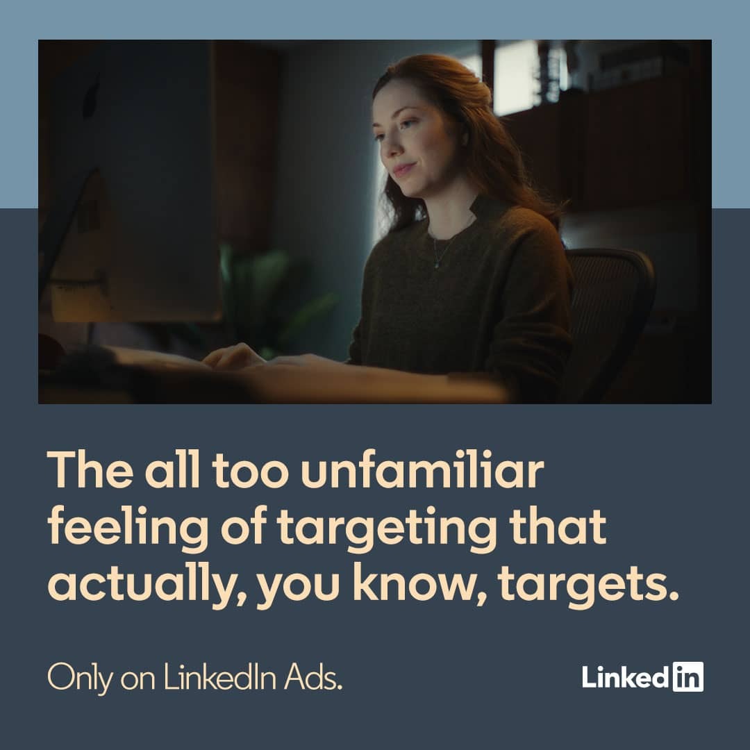 LinkedIn Facebook ad