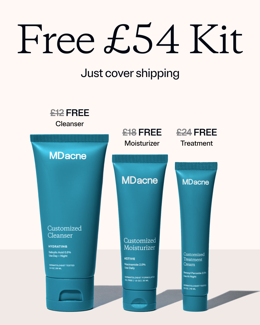 MDacne Facebook ad