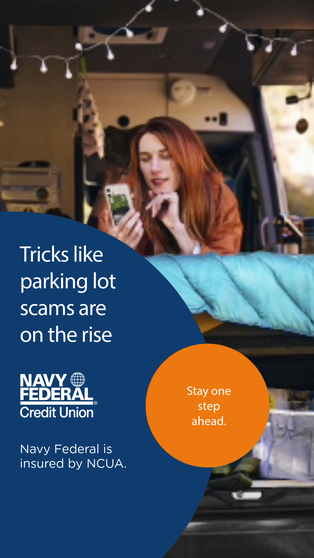 Navy Federal Credit Union Facebook ad