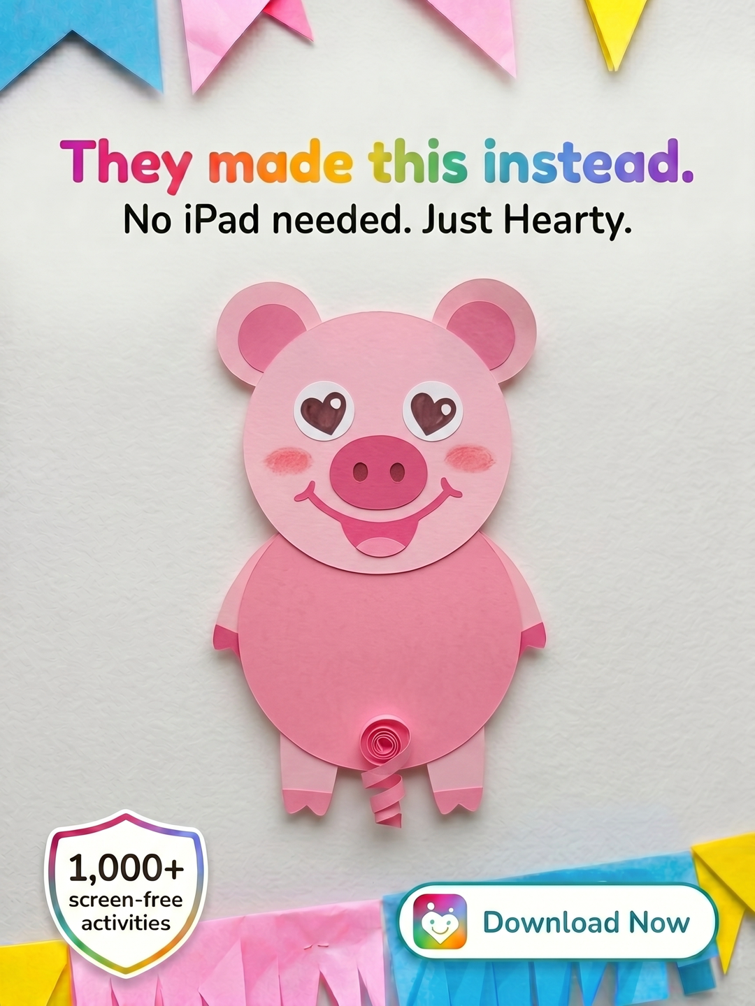 Hearty App Facebook ad