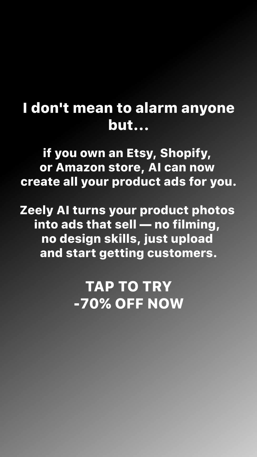 Zeely: AI Ads Maker Facebook ad