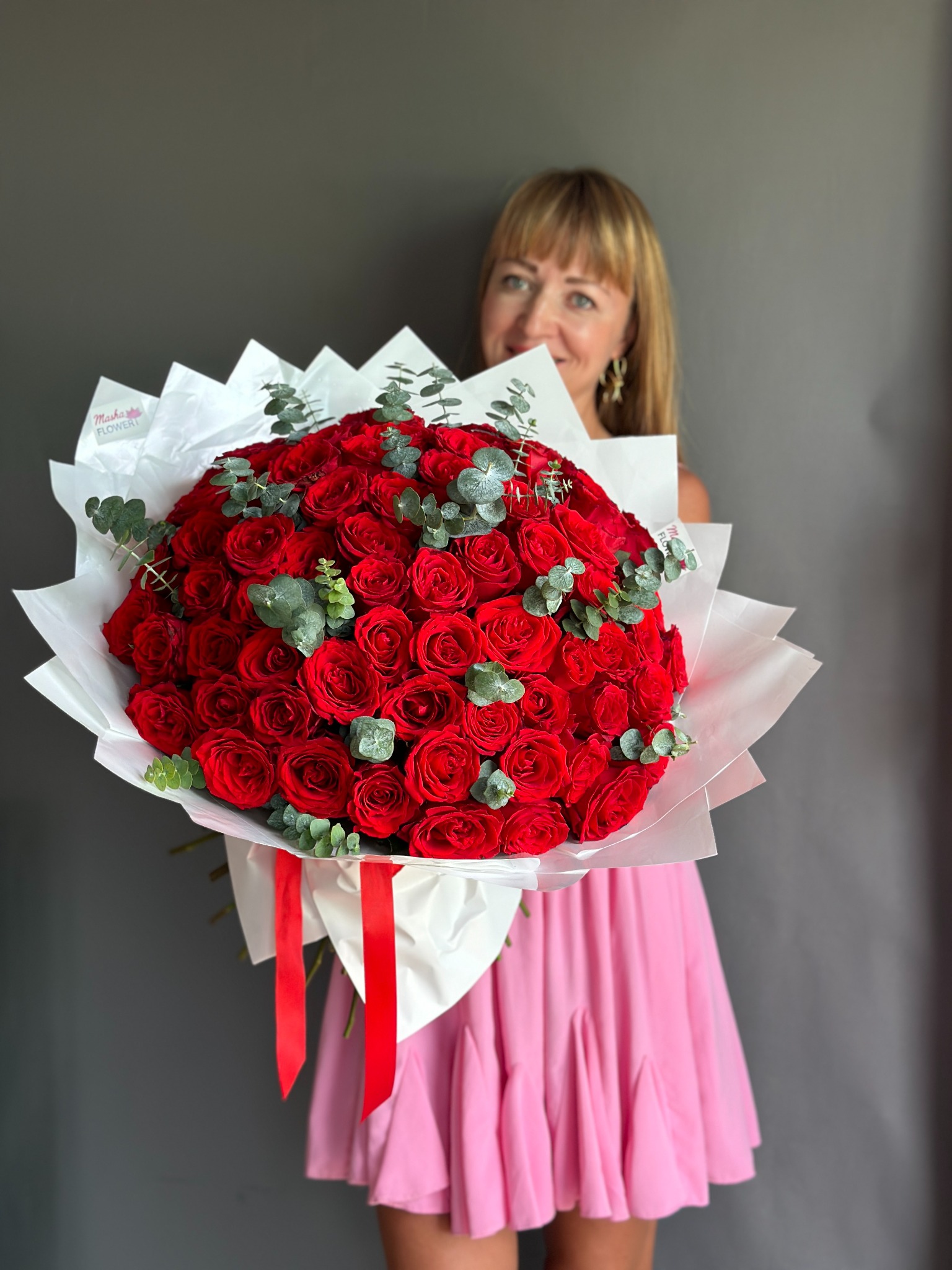 Masha Flower Facebook ad: Fresh Flowers in Phuket, delivered with care