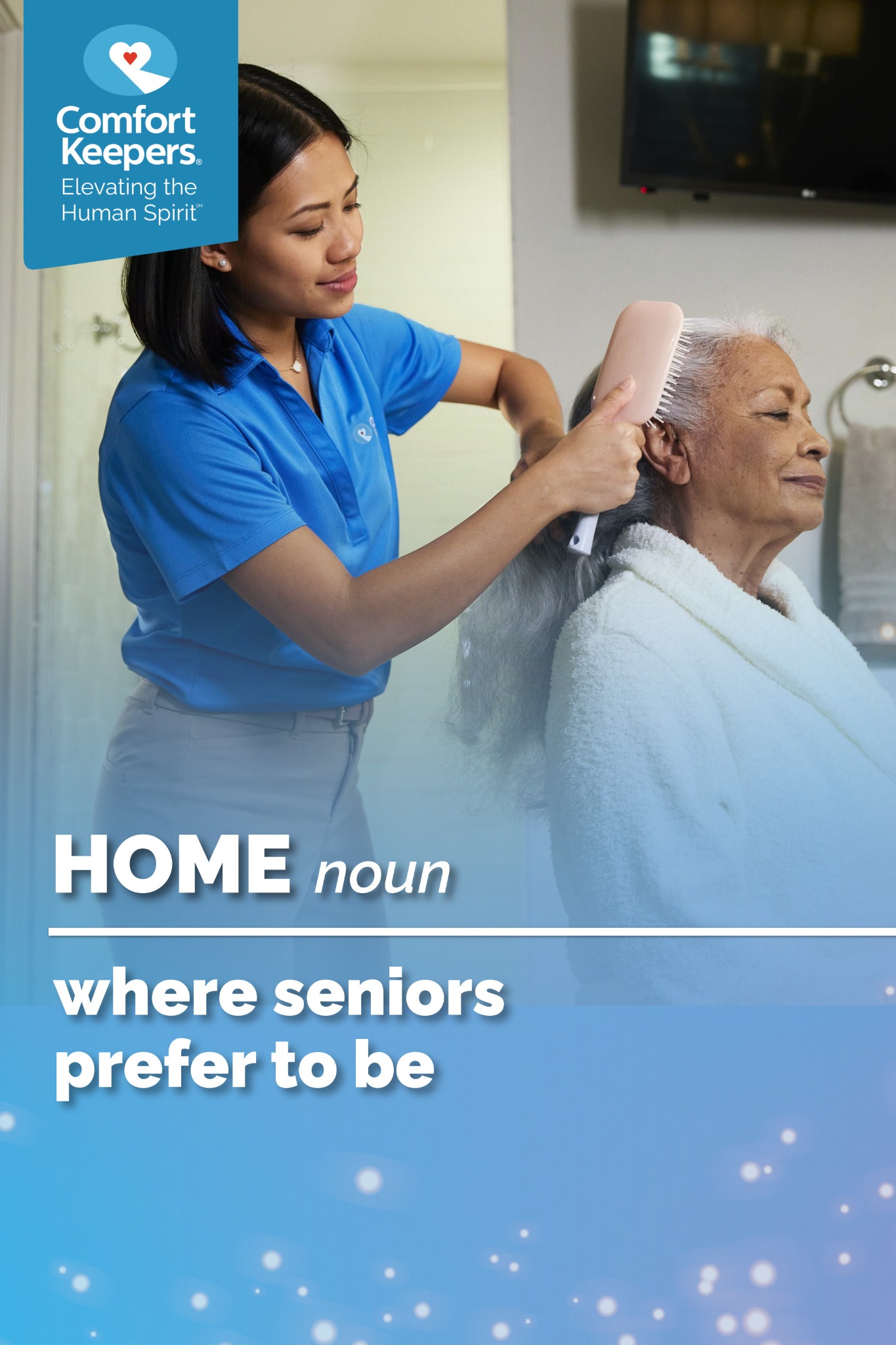 Comfort Keepers Home Office Facebook ad
