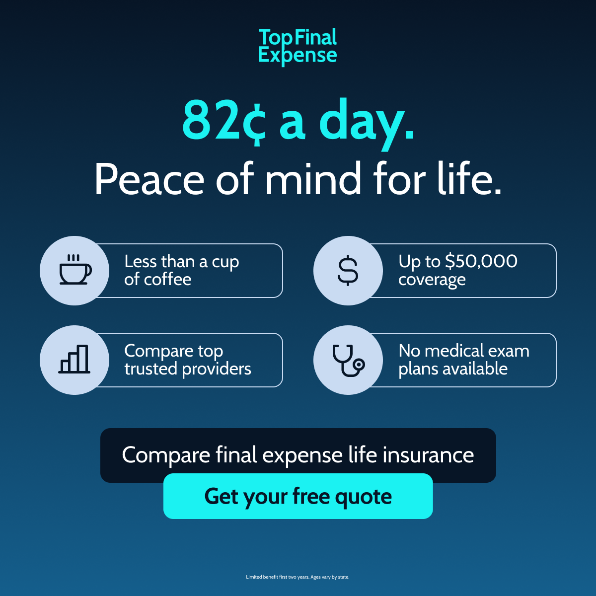 Top Final Expense Facebook ad from Jul 9, 2026