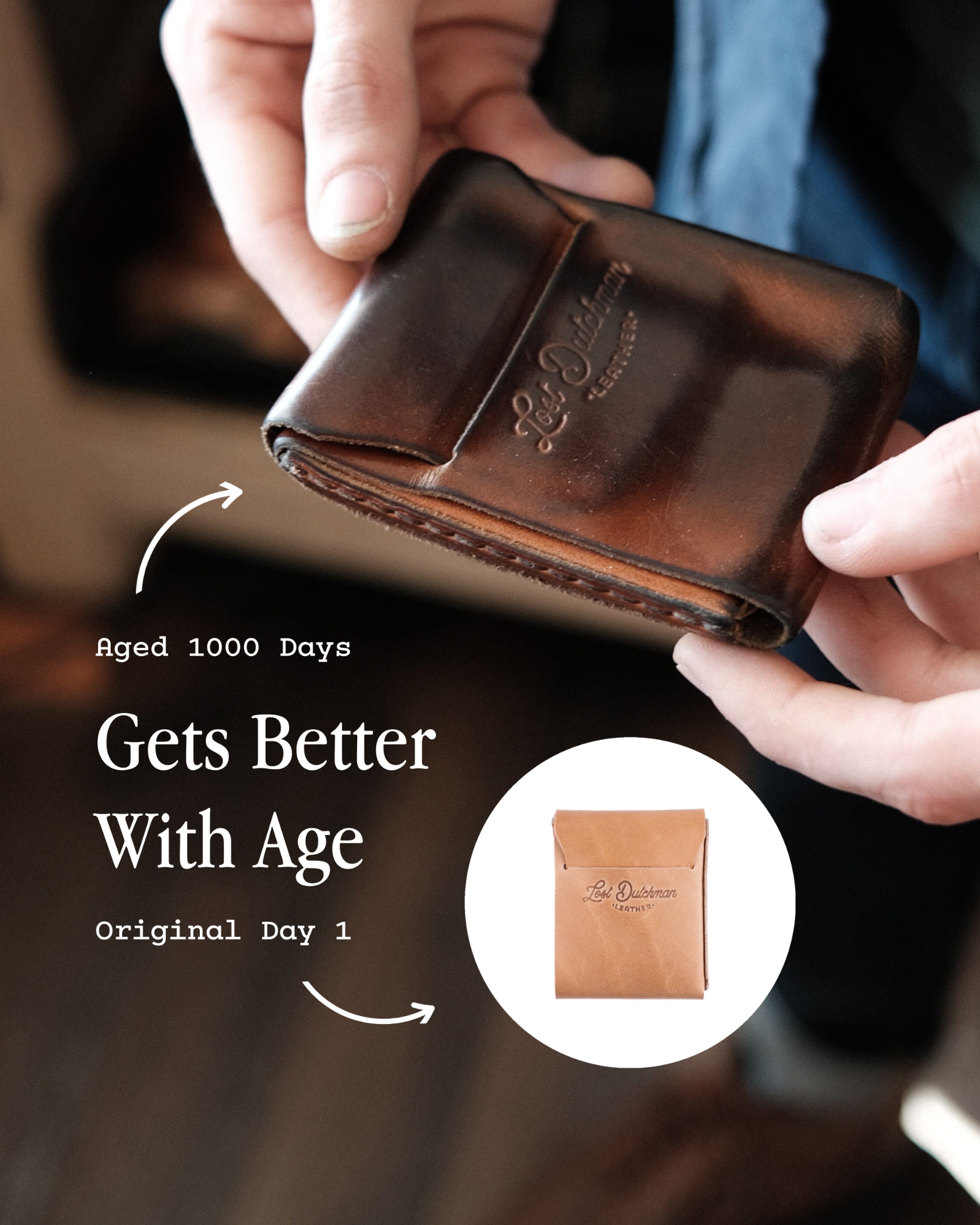 Lost Dutchman Leather Goods Facebook ad