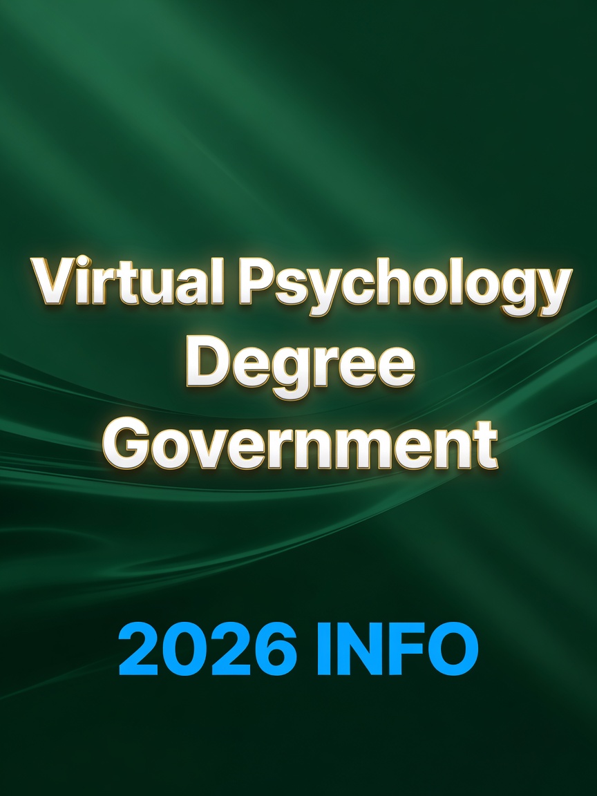 GuideWise Daily Facebook ad: Virtual Psychology Degree Government Info