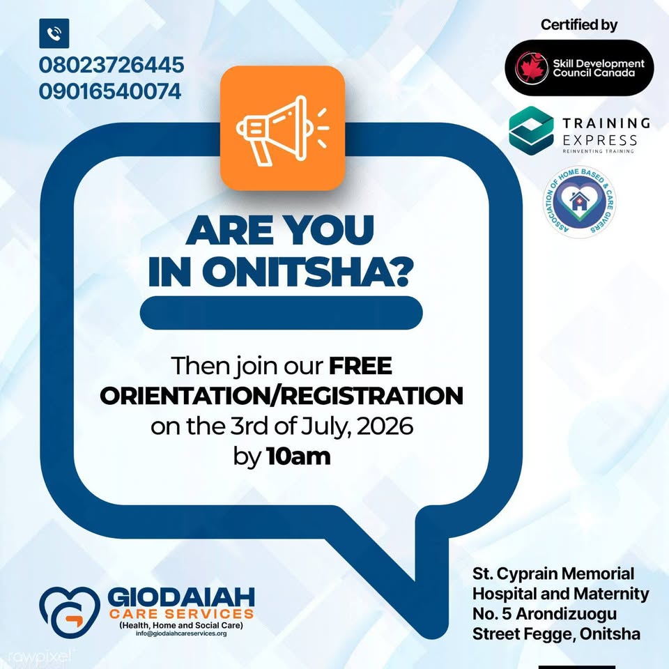 Giodaiah Care Services Ltd  Facebook ad