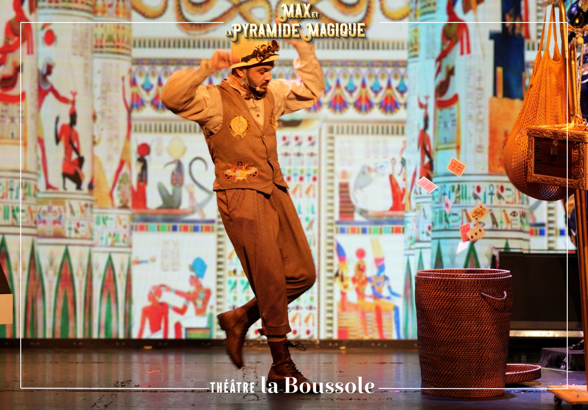 Théâtre La Boussole Facebook ad: Max & la Pyramide Magique, LE spectacle à…