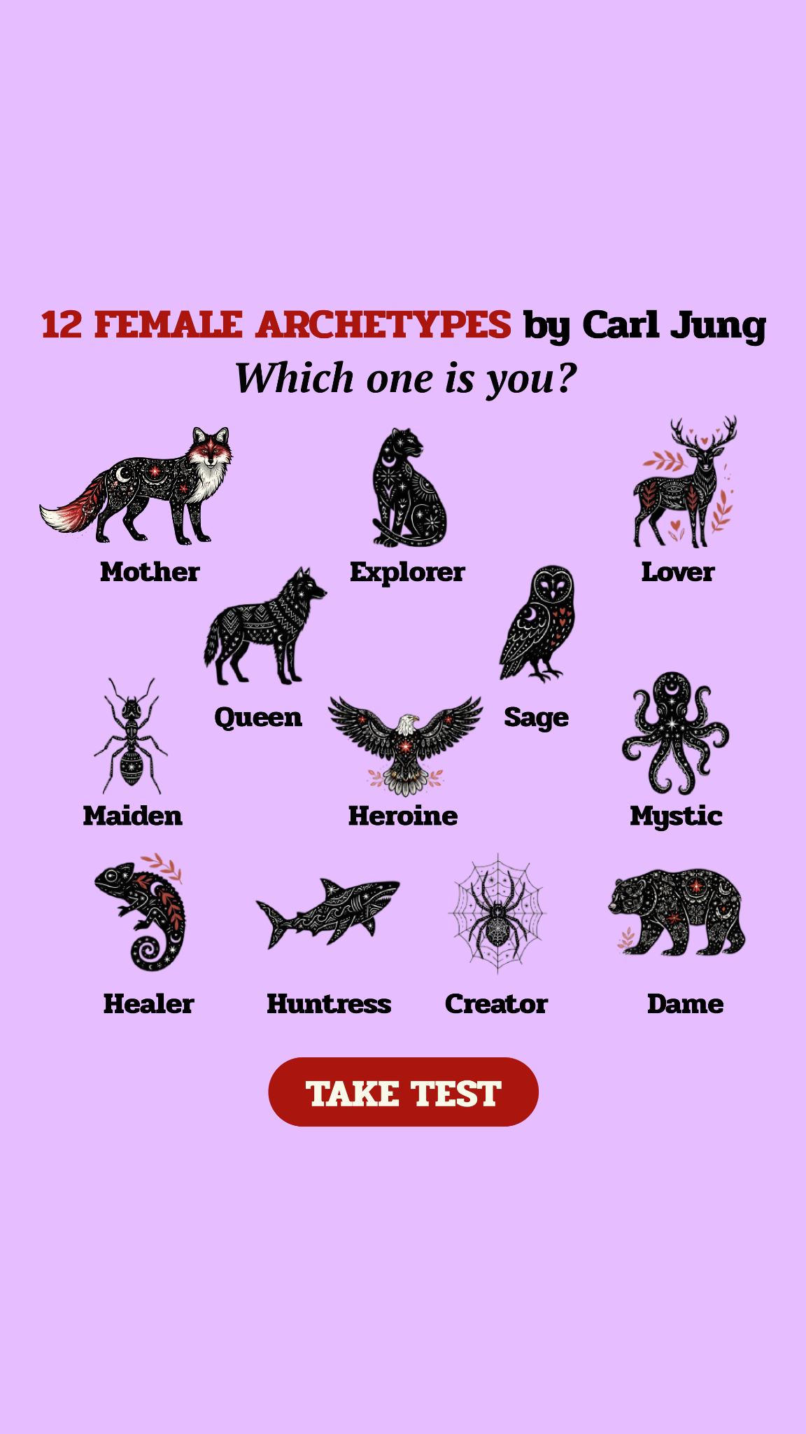 Personality Type Facebook ad