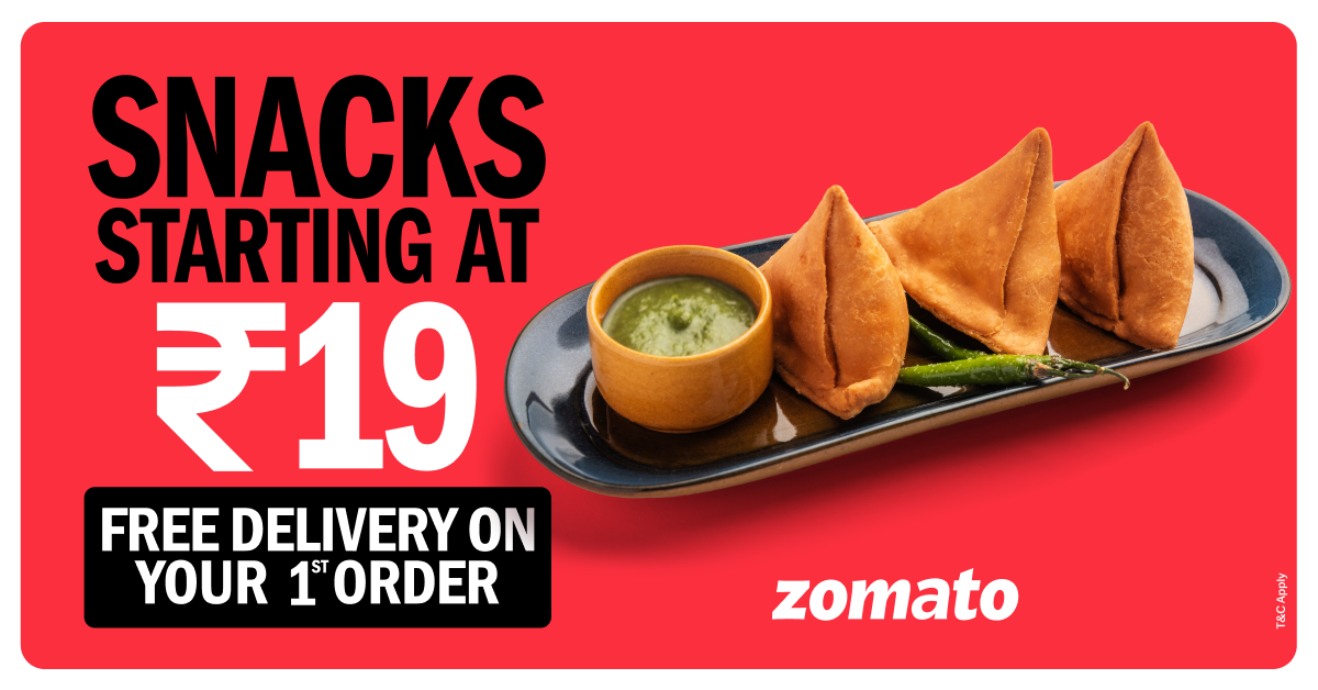 Zomato Facebook ad