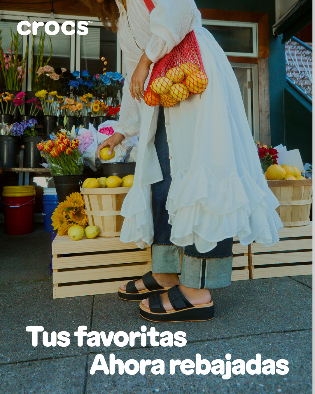 Crocs Facebook ad
