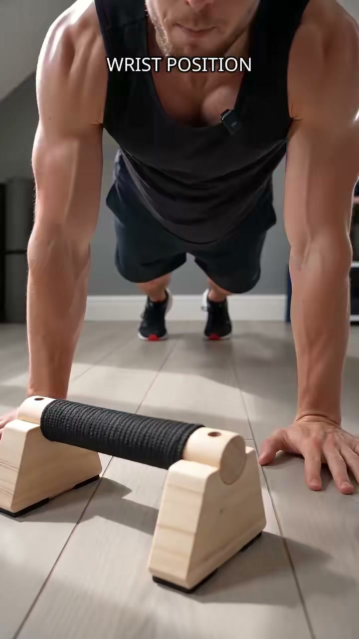 Deigntte shop Facebook ad: Wrist pain stopping your push-ups?
