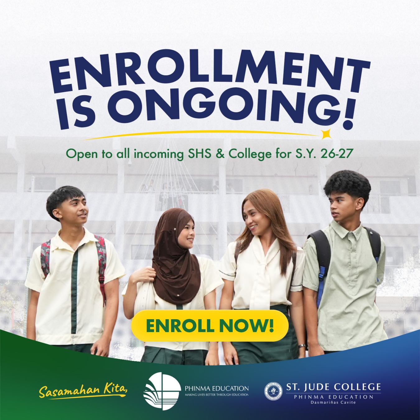 PHINMA-St. Jude College Dasmariñas Cavite Facebook ad