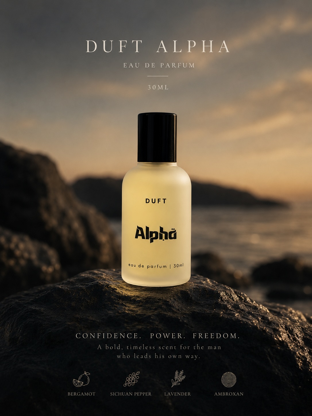 DUFT - The Royal Scent Facebook ad: Free Delivery Today